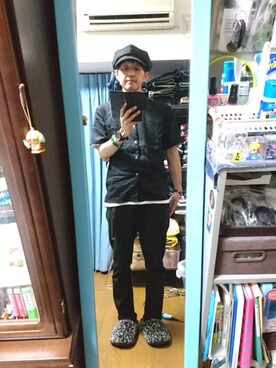 「ベレー帽推奨委員会」｜「アイテム（キャスケット）」を使った、キヨキヨさん（メンズ・167cm）の夏コーディネート