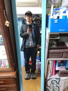「ベレー帽推奨委員会」｜「アイテム（ステンカラーコート）」を使った、キヨキヨさん（メンズ・167cm）の春コーディネート