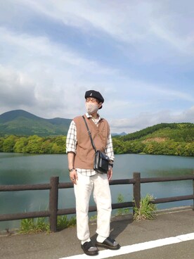 キヨキヨさん（メンズ・167cm）の春コーディネート