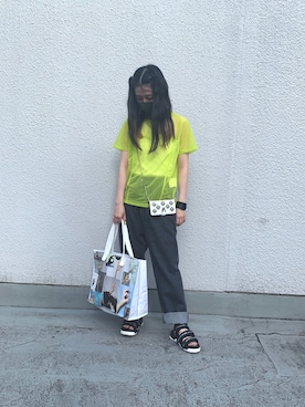「TOGA（トーガ）のアイテム（財布/小物）」を使った、tomoさん（レディース・153cm）の夏コーディネート