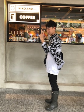 「wip（ウィップ）のアイテム」を使った、Ryuさん（メンズ・171cm）の秋コーディネート