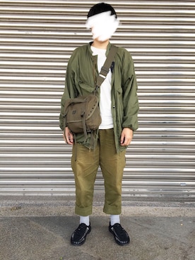 「KEEN（キーン）のアイテム（その他シューズ）」を使った、juiceさん（メンズ・174cm）の春コーディネート