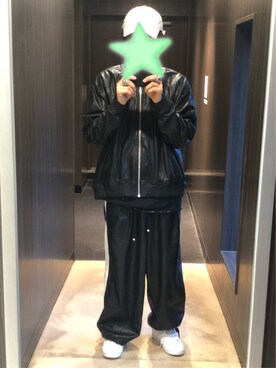 「MIHARAYASUHIRO（ミハラヤスヒロ）のアイテム（その他アウター）」を使った、マティさん（メンズ・172cm）の春コーディネート