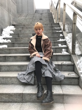 _FLORA_さん(レディース・168cm)の冬コーディネート