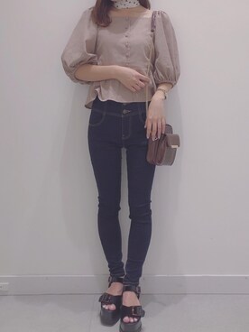 ariさん（レディース・158cm）の夏コーディネート