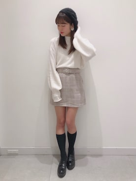 「へザー」｜「アイテム（ローファー）」を使った、ariさん（レディース・158cm）の秋コーディネート