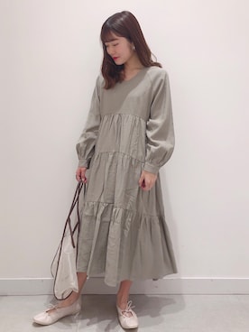 「へザー」｜「アイテム（パンプス）」を使った、ariさん（レディース・158cm）の冬コーディネート
