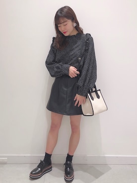「へザー」｜「アイテム（その他シューズ）」を使った、ariさん（レディース・158cm）の冬コーディネート