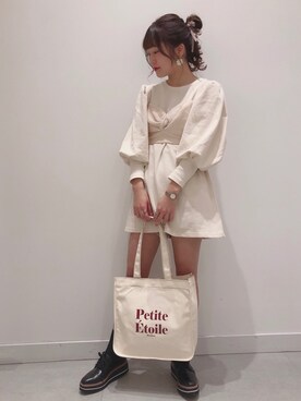 「へザー」｜「アイテム（アクセサリー）」を使った、ariさん（レディース・158cm）の冬コーディネート