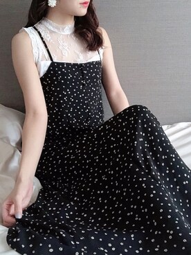 「へザー」｜「アイテム（アクセサリー）」を使った、ariさん（レディース・158cm）の春コーディネート