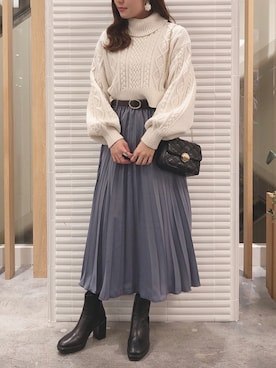 ariさん（レディース・158cm）の秋コーディネート