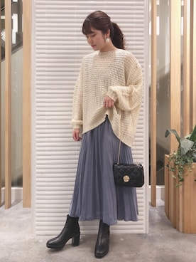 ariさん（レディース・158cm）の秋コーディネート