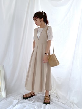 ariさん（レディース・158cm）の春コーディネート