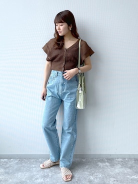 ariさん（レディース・158cm）の春コーディネート