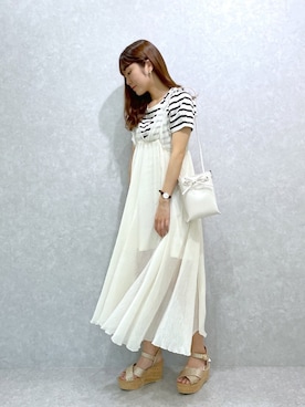 ariさん（レディース・158cm）の夏コーディネート