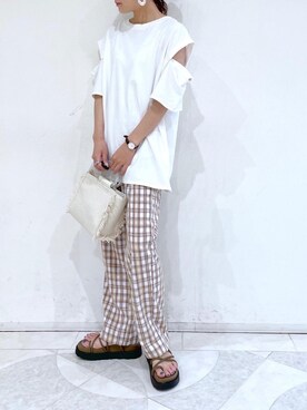 ariさん（レディース・158cm）の夏コーディネート