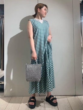 serina shiraiさん（レディース・155cm）の夏コーディネート