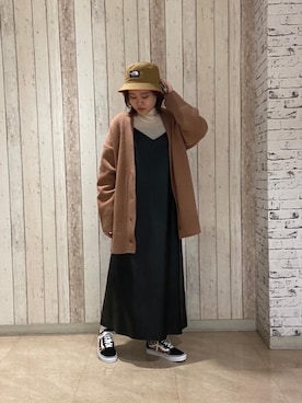 serina shiraiさん（レディース・155cm）の冬コーディネート