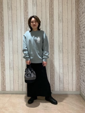 serina shiraiさん（レディース・155cm）の冬コーディネート