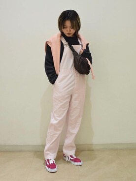 BEAUTY&YOUTH UNITED ARROWSのオールインワン・サロペット（ピンク系 