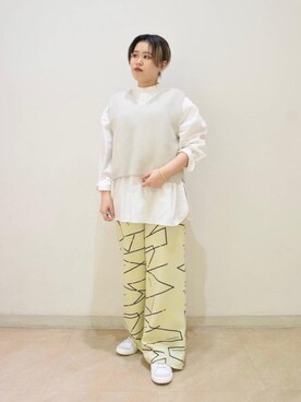 serina shiraiさん（レディース・155cm）の冬コーディネート