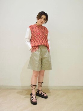 serina shiraiさん（レディース・155cm）の春コーディネート