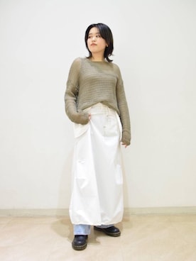 serina shiraiさん（レディース・155cm）の春コーディネート