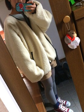 「あったかいんだから」｜mossaaan*さん（レディース・146cm）の冬コーディネート