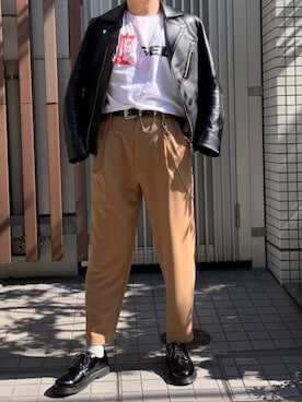 komeshiさん（メンズ・167cm）の春コーディネート