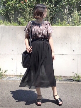 「COMPLETE WORKS（コンプリートワークス）のアイテム」を使った、ありさん（レディース・168cm）の夏コーディネート