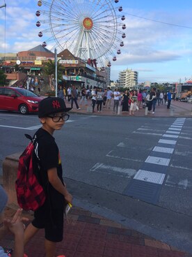 サム男とサム次さんのコーディネート