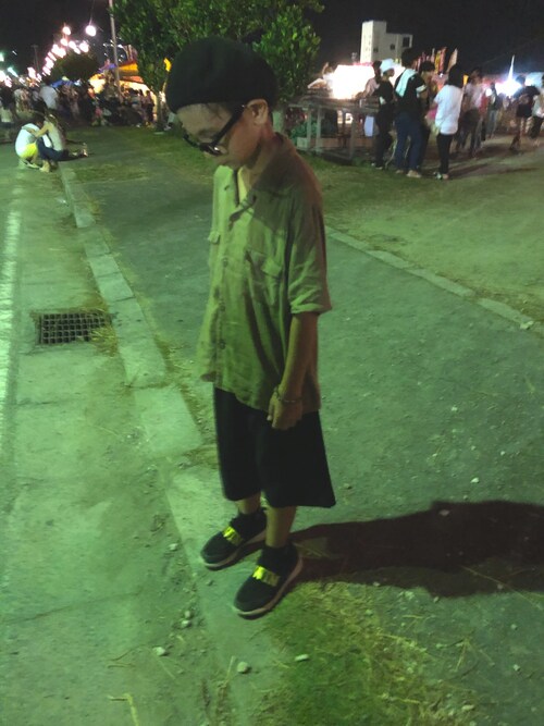 サム男とサム次さんのコーディネート