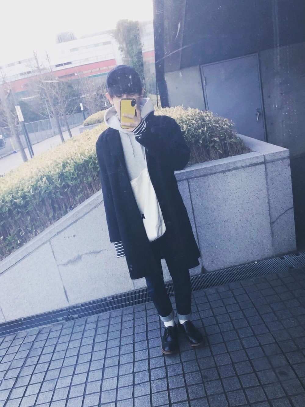 チェスターコートを使った「VIRGO」の人気ファッションコーディネート