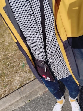 「CLUCT（クラクト）のアイテム（パンツ）」を使った、みずさん（メンズ・173cm）の冬コーディネート
