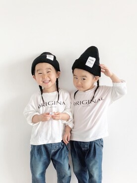 a___ i r a. さん（キッズ・90cm）の春コーディネート