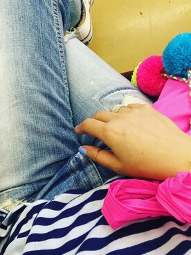 「5PREVIEW（ファイブプレビュー）のアイテム」を使った、Rayさん（レディース・161cm）の夏コーディネート