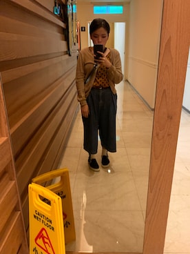 ZOE，馬さんのコーディネート