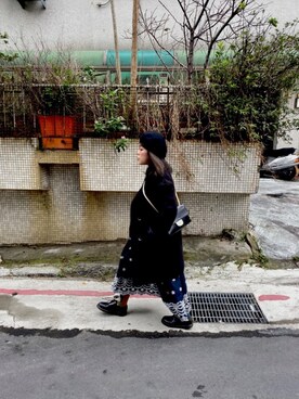 ZOE，馬さんのコーディネート