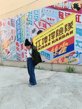 ZOE，馬さんのコーディネート