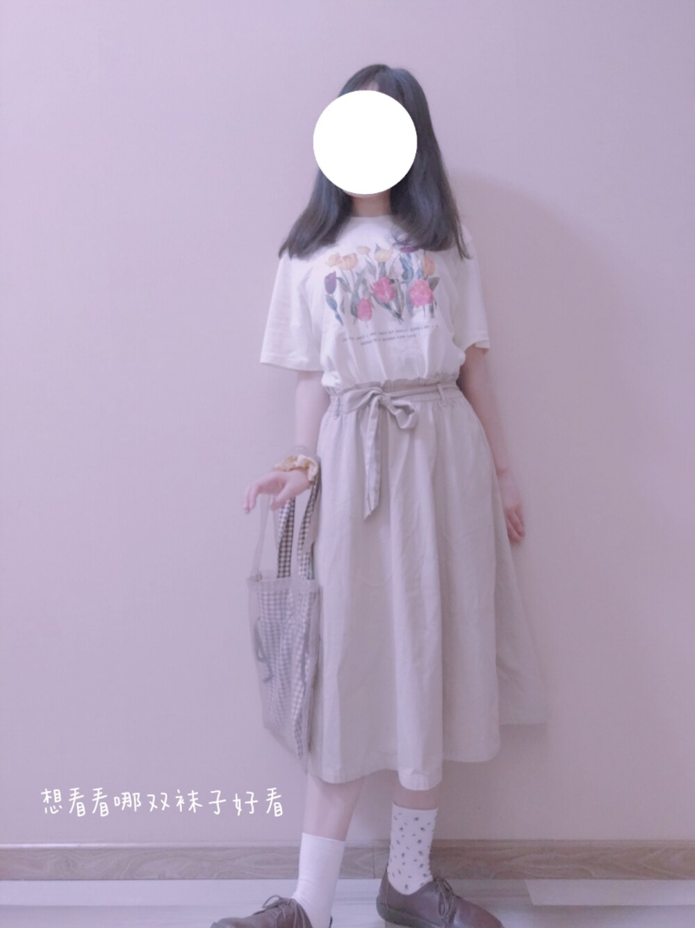「Heatherのアイテム（ショルダーバッグ、ブラウン系）」を使った、yuyuqiangさん（レディース・164cm）の夏コーディネートの1枚目の写真