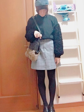 「アイテム（ピアス（両耳用））」を使った、serinaさん（レディース・159cm・20代）の秋コーディネート