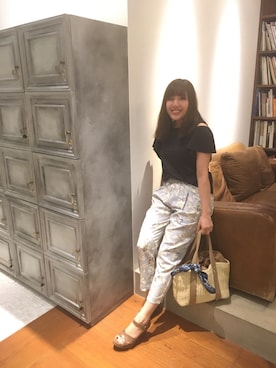 夏子さん（レディース・161cm）の夏コーディネート