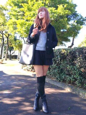「MICHEL KLEIN（ミッシェル・クラン）のアイテム（ジャケット/アウター）」を使った、youkoさん（レディース・170cm）の春コーディネート