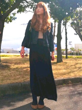 「amelier MAJESTIC LEGON（アメリエルマジェスティックレゴン）のアイテム」を使った、youkoさん（レディース・170cm）の春コーディネート