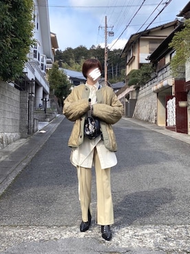「ISABEL MARANT（イザベルマラン）のアイテム（その他アウター）」を使った、120303rさん（レディース・168cm）の春コーディネート