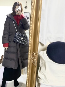「Yohji Yamamoto（ヨウジヤマモト）のアイテム（スカート）」を使った、120303rさん（レディース・168cm）の冬コーディネート
