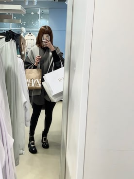 「ADORE（アドーア）のアイテム」を使った、120303rさん（レディース・168cm）の冬コーディネート