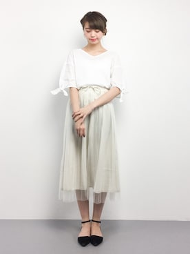 karinさん（レディース・167cm）の春コーディネート