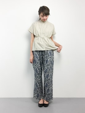 karinさん（レディース・167cm）の春コーディネート