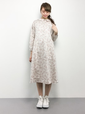 「TSUHARU by Samansa Mos2（ツハルバイサマンサモスモス）のアイテム」を使った、karinさん（レディース・167cm）の春コーディネート